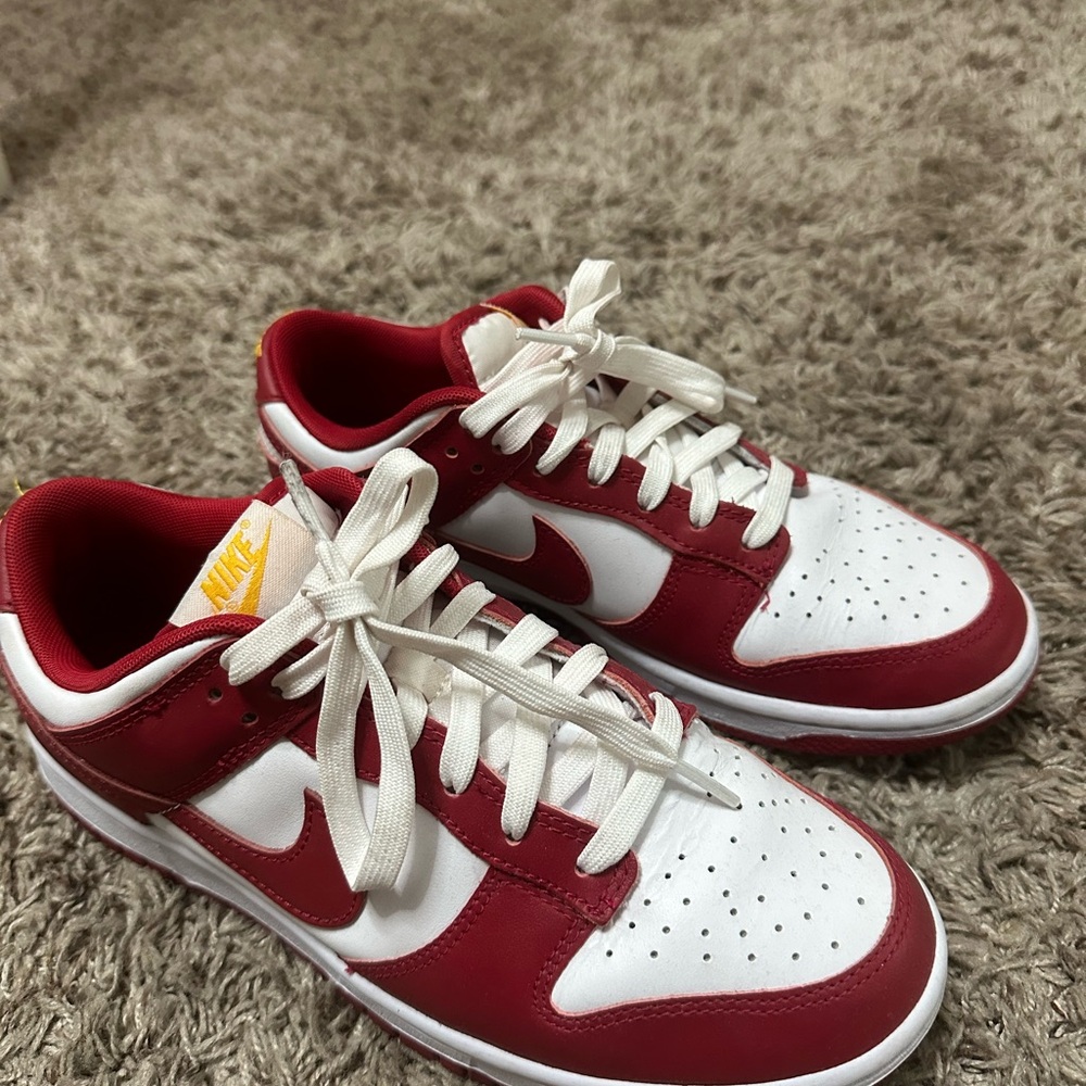 WOMENS NIKE DUNK LOW “GYM RED”